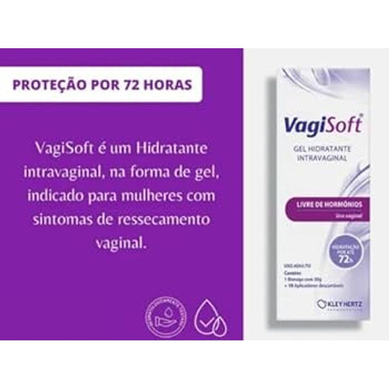 Gel Hidratante Intravaginal Vagisoft 30g