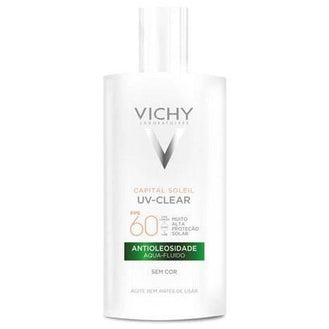 Protetor Solar Vichy Protetor Solar Protetor Solar Uv-clear S/ Cor 60fps En Gel Creme 40ml - Drogaria Poupa Centro