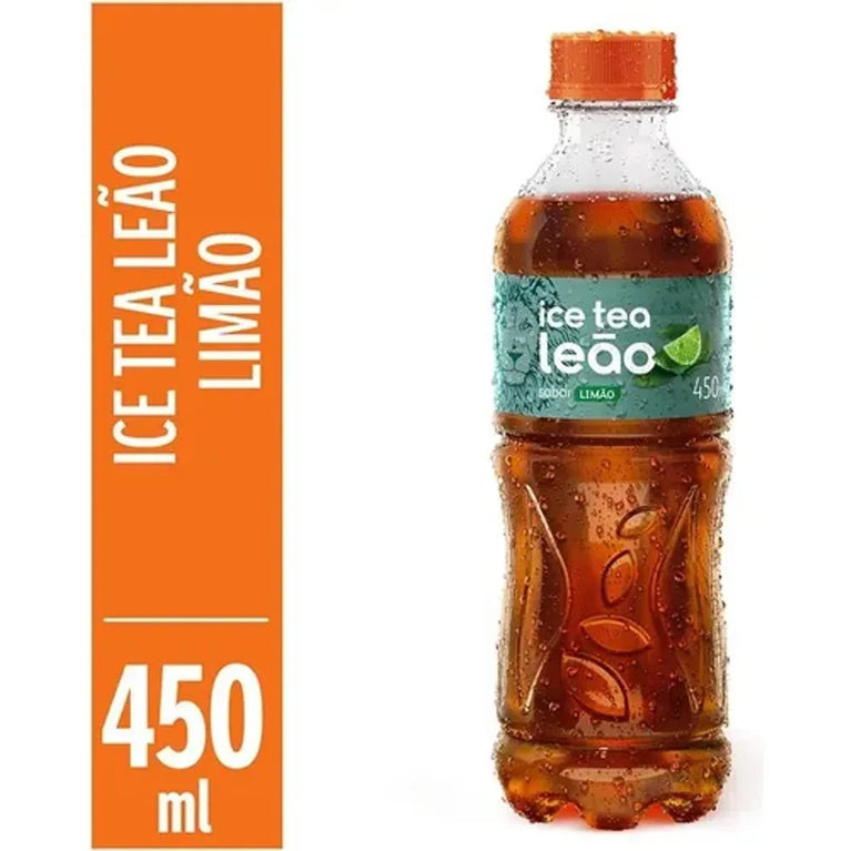 Chá Ice Tea Leão - Sabor Limão 450ml - Drogaria Poupa Centro