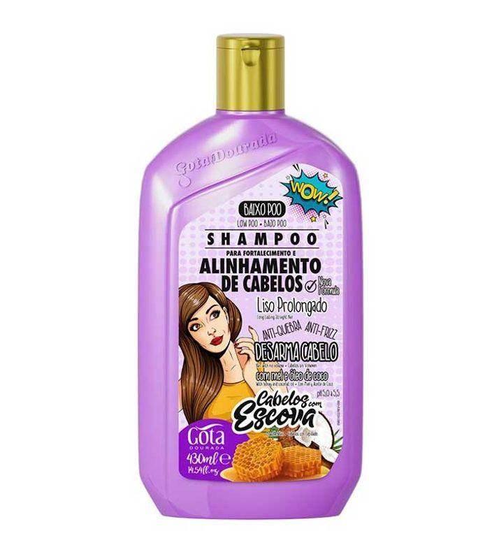 Shampoo Gota Dourada 430ml Escova - Drogaria Poupa Centro