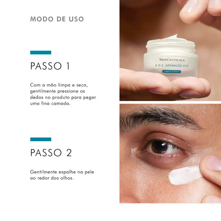 Creme Corretor para a Área dos Olhos Skinceuticals A.G.E. Advanced Eye 15ml
