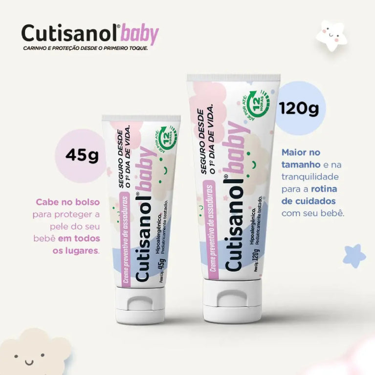 Creme Preventivo de Assaduras Cutisanol Baby 120g