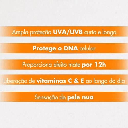 Avène Mat Perfect Fluido Ultramate Fps 60 Protetor Solar 40g - Drogaria Poupa Centro