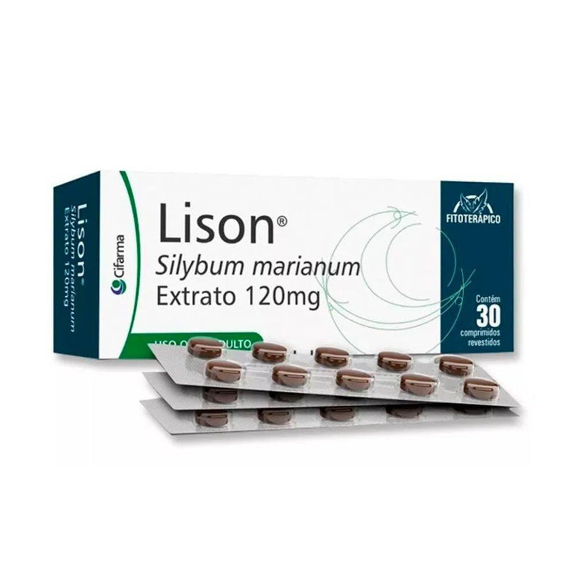 Lison 120Mg - 30 Comprimidos Cifarma - Drogaria Poupa Centro