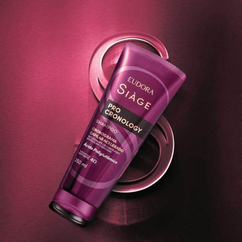 Shampoo Eudora Siage Pro Cronology 250Ml - Drogaria Poupa Centro