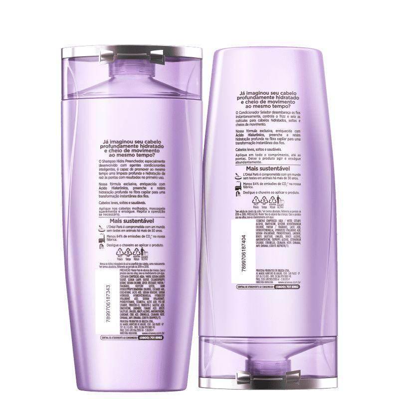 Shampoo Elseve Hidra Hialu 200ml - L'Oréal - Drogaria Poupa Centro
