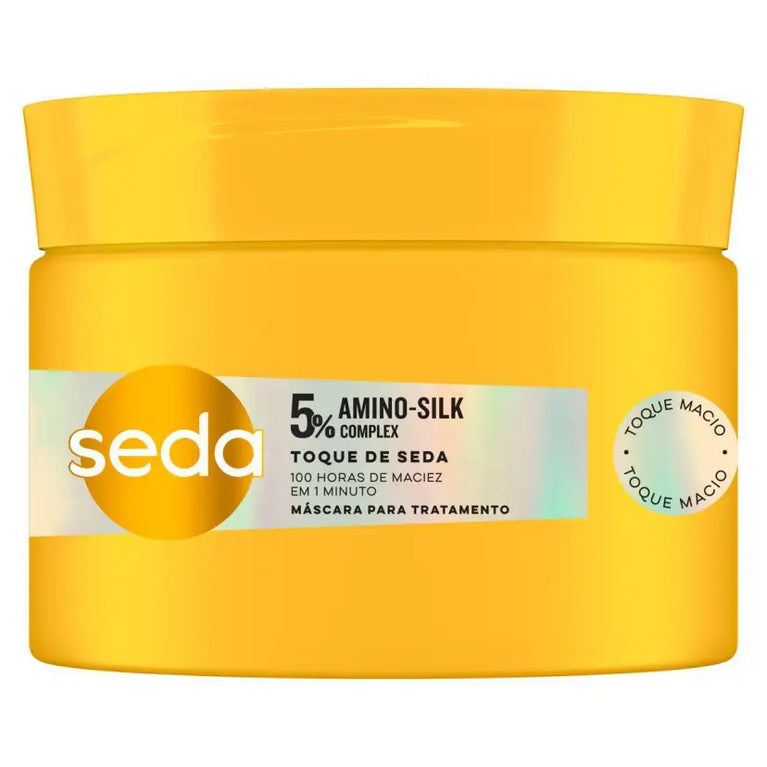 Kit Seda Toque De Seda Shampoo Condicionador Máscara Creme