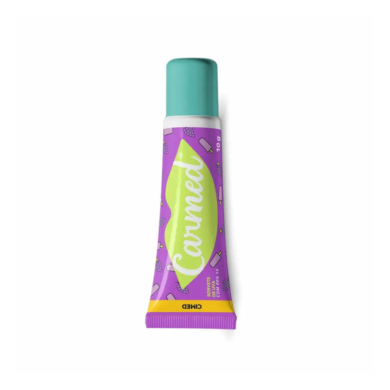Kit Carmed Hidratante Labial Sorvete de Uva + Sorvete de Tangerina + Sorvete de Morango 10g