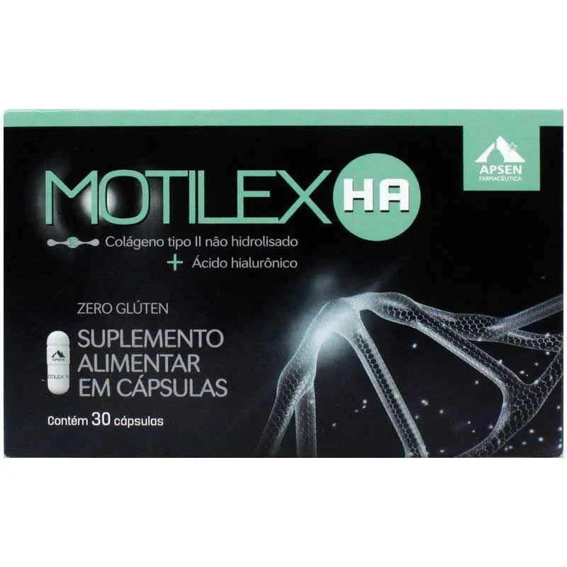 Motilex HA Caixa - 30 Cápsulas