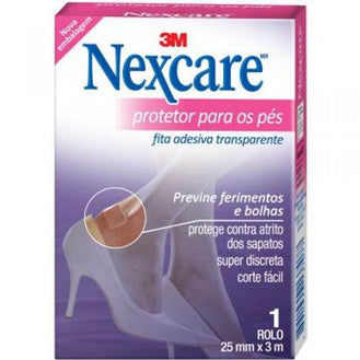 Protetor Nexcare Para Os Pés 25mm x 3m - Drogaria Poupa Centro
