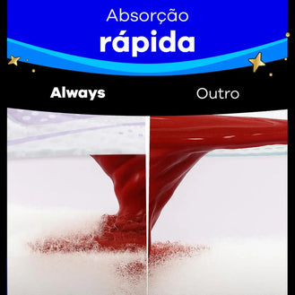 Absorvente Always Noites Tranquilas Seca XXG 10 Unidades