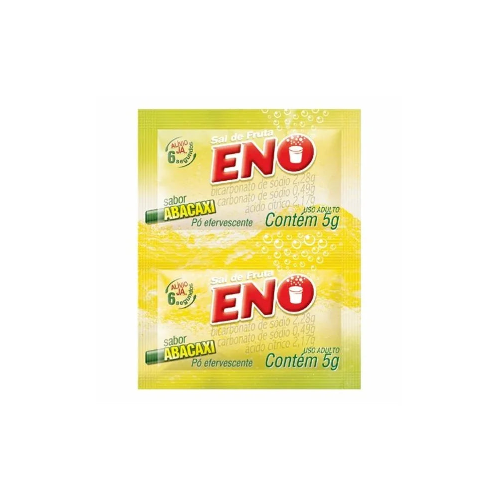 Sal De Fruta Eno Sabor Abacaxi - 2 Envelopes