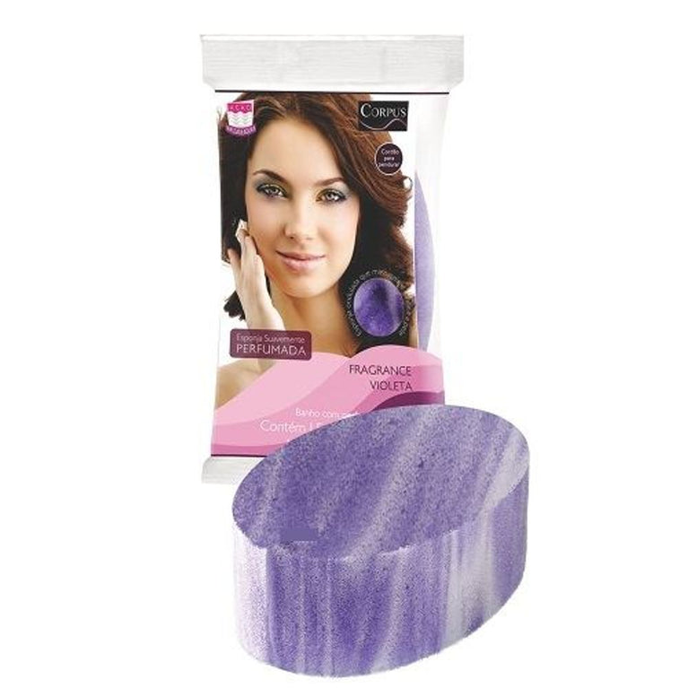 Esponja Banho R.628 Perfumada Violeta Corpus