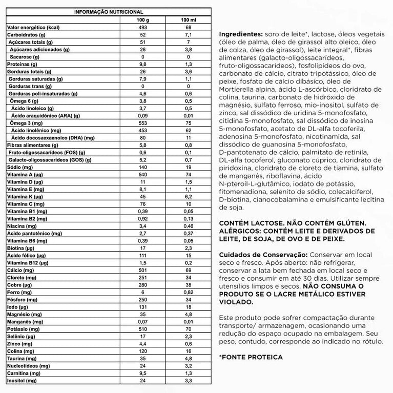 Fórmula Infantil Aptamil Profutura 1 Gold Danone 0 a 6 meses 800g