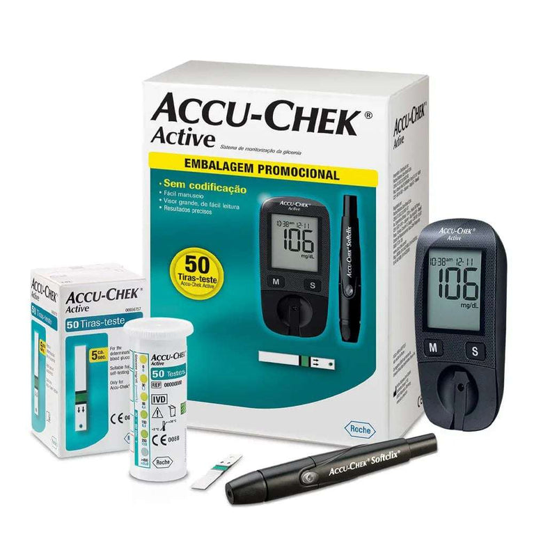 Kit Accu-Chek Active C/50 Tiras
