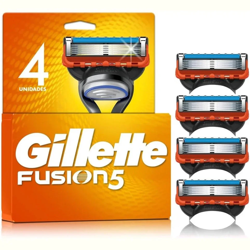 Gillette Carga Para Aparelho De Barbear Fusion5 4 Unidades - Drogaria Poupa Centro