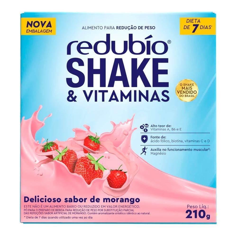 Redubio Shake Slim 210g Morango - Cimed - Drogaria Poupa Centro