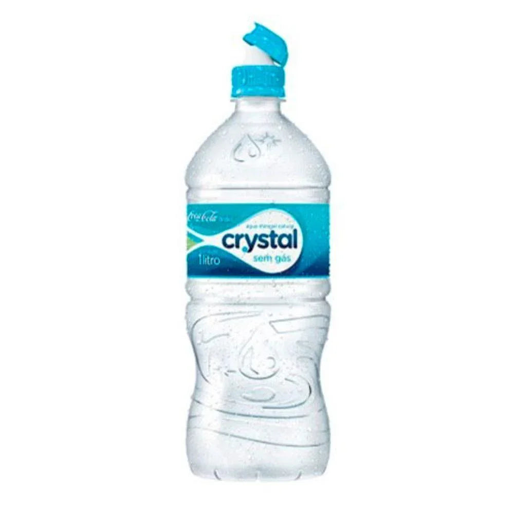 Agua Mineral 1L Crystal - Drogaria Poupa Centro