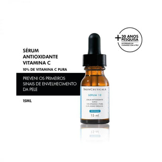 Sérum Facial Antioxidante 10 SkinCeuticals 15ml - Drogaria Poupa Centro
