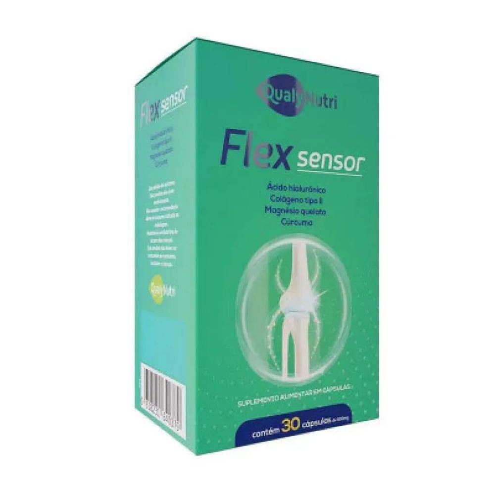 Qualynutri Flexsensor 500Mg- 30 Comprimidos - Drogaria Poupa Centro
