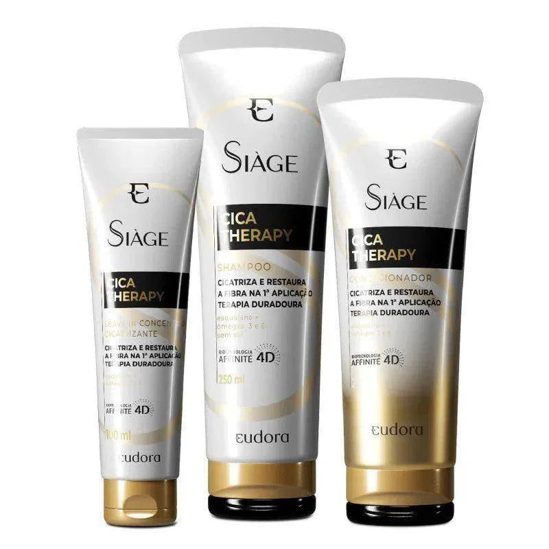 Shampoo Eudora Siage Cica-Therapy 250ml - Drogaria Poupa Centro