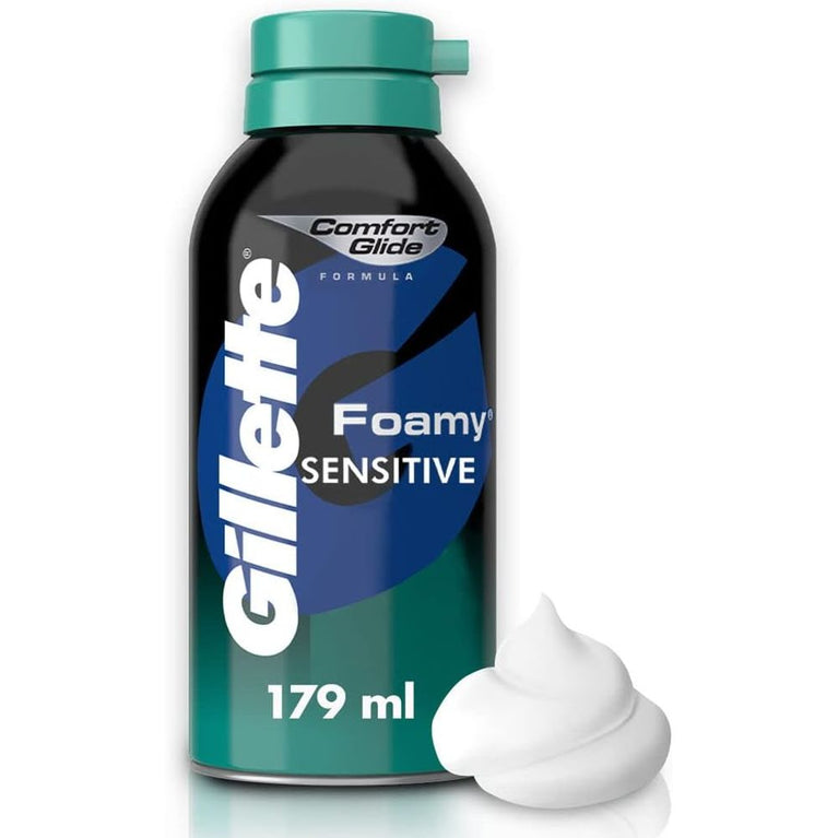 Espuma De Barbear Gillette Foamy Sensitive 175G