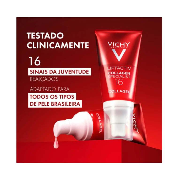 Gel Hidratante Facial Liftactiv Collagen Specialist 16 Vichy 50g