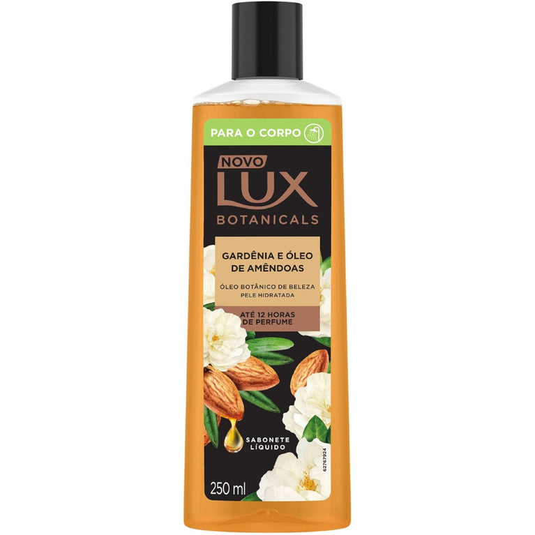 Sabonete Liquido Corporal Gardênia e Óleo de Amêndoas 250ml