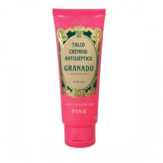 Talco Cremoso Antisséptico para Pés e Axilas Granado Pink com 100g