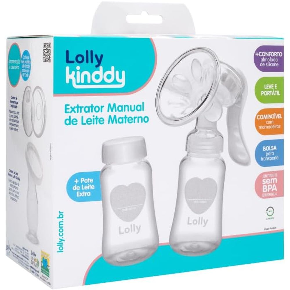 Extrator Manual Leite Materno Lolly