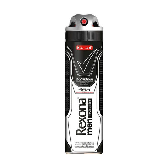 Desodorante Rexona Aerosol Invisible 90g - Drogaria Poupa Centro
