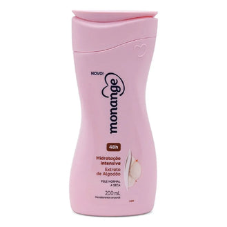 Loção Hidratante Monange 200ml Extrato de Algodão