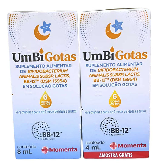 Umbi Gotas Solução 8 mL + 4ml Grátis
