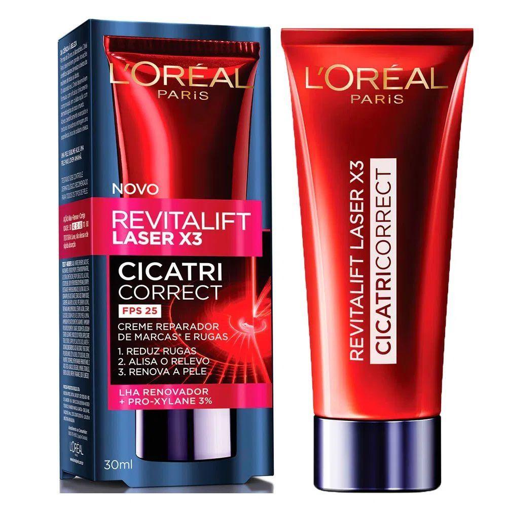 Creme Antirrugas Revitalift Laser X3 - Loreal 30G - Drogaria Poupa Centro