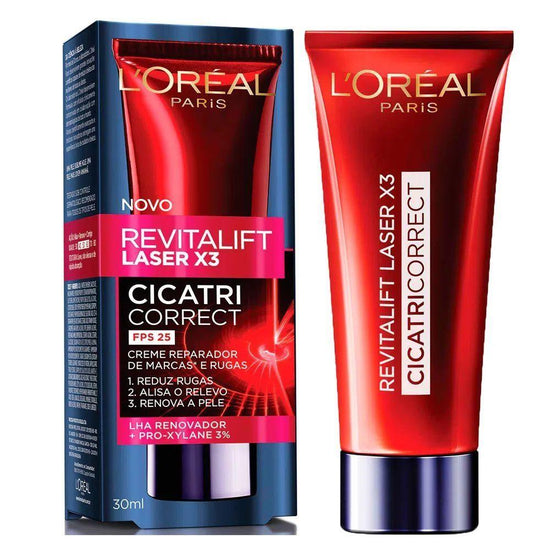 Creme Antirrugas Revitalift Laser X3 - Loreal 30G - Drogaria Poupa Centro