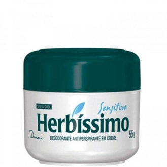 Desodorante em Creme Herbissimo Sensitive 55g - Drogaria Poupa Centro