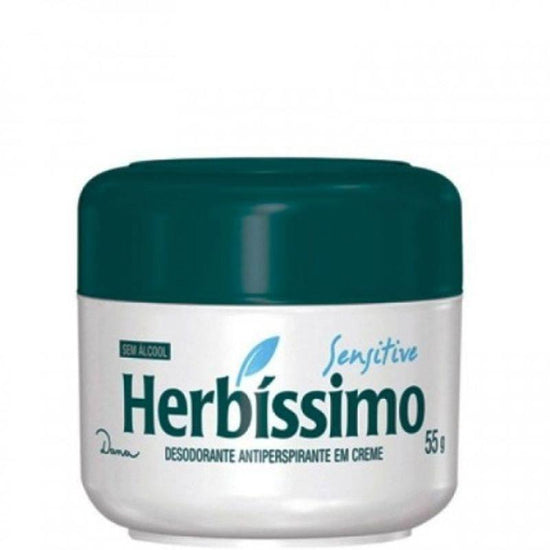 Desodorante em Creme Herbissimo Sensitive 55g - Drogaria Poupa Centro