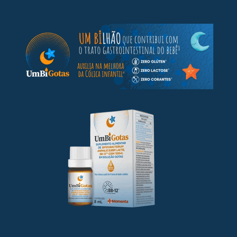 Umbi Gotas Solução 8 mL + 4ml Grátis