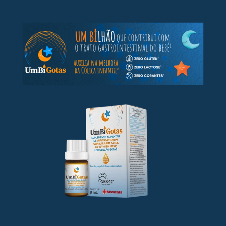 Umbi Gotas Solução 8 mL + 4ml Grátis
