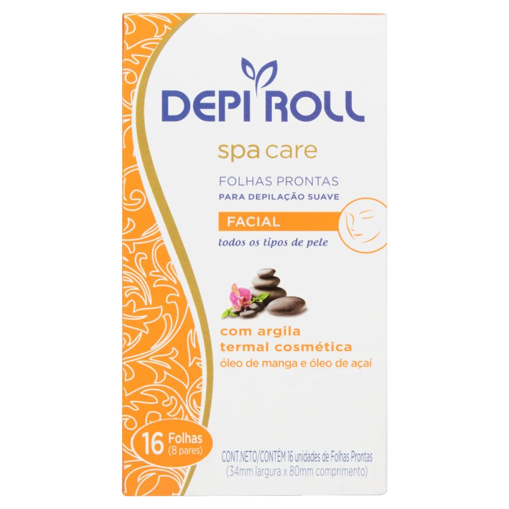 Depi-Roll Folhas Fac Argila Termal