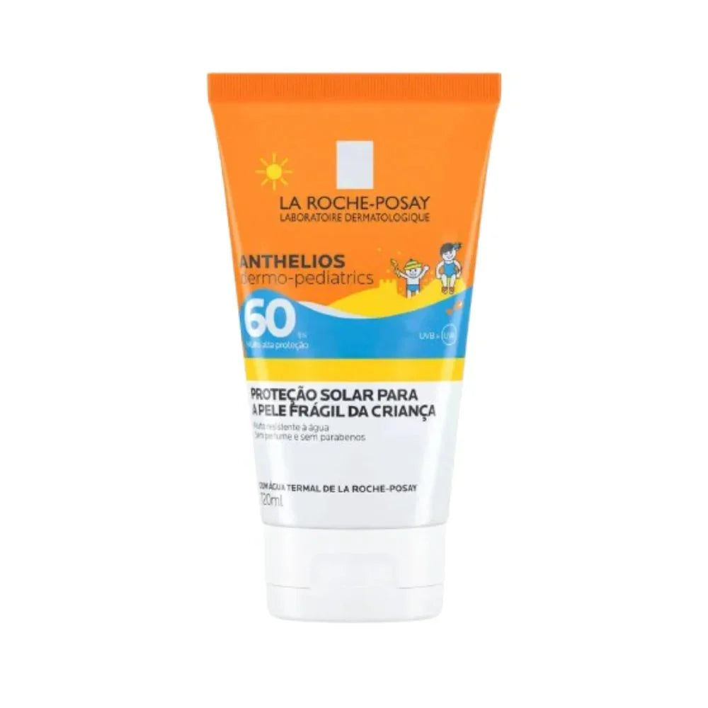 Protetor Solar Infantil La Roche-Posay Anthelios Dermo-Pediatrics FPS 60 Com 120ml
