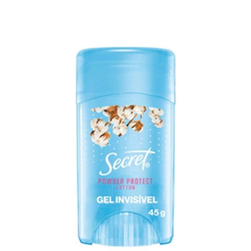 Desodorante Stick Secret Barra Cotton - PeG - 45g - Drogaria Poupa Centro