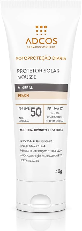 Protetor Facial ADCOS Fps 50 Nude Mineral 40G