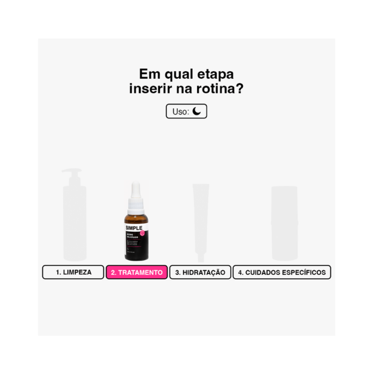 Ultra Sérum Facial Simple Organic Ácido Salicílico 30ml