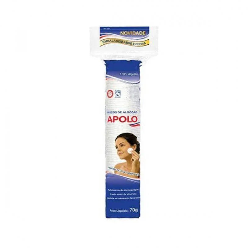 Algodao Apolo 70G Discos - Drogaria Poupa Centro
