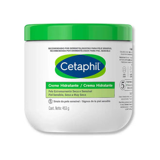 Kit x2 Cetaphil Creme Hidratante Corporal Pele Extremamente Seca 453g