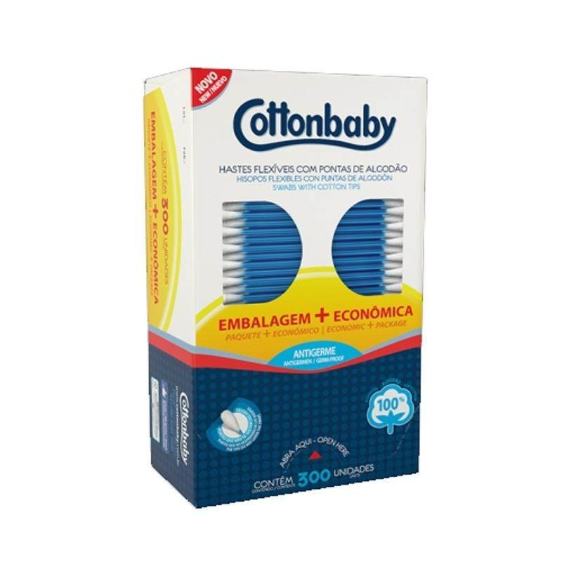 Hastes Cotton Flex Com 300 Unidades - Drogaria Poupa Centro