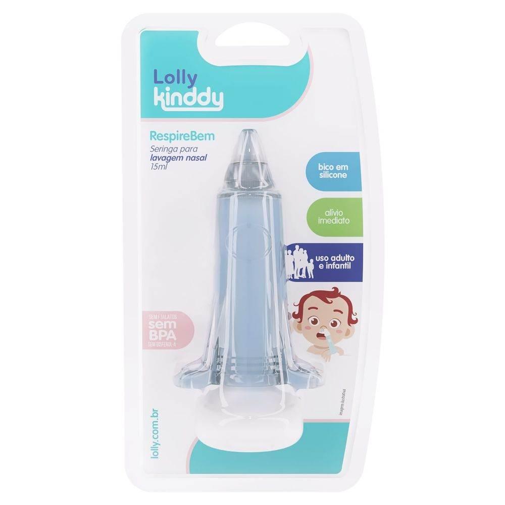 Seringa para Lavagem Nasal M - Lolly - Drogaria Poupa Centro