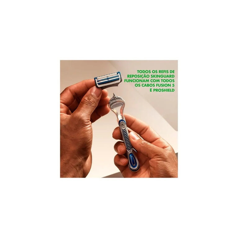 Carga para Aparelho de Barbear Gillette - Skinguard Sensitive 4 Unidades