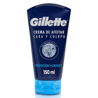 Creme de Barbear Gillette 150ml Corpo E Rosto - Drogaria Poupa Centro
